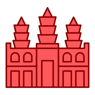 Yapı simgesinin vektör illüstrasyonu