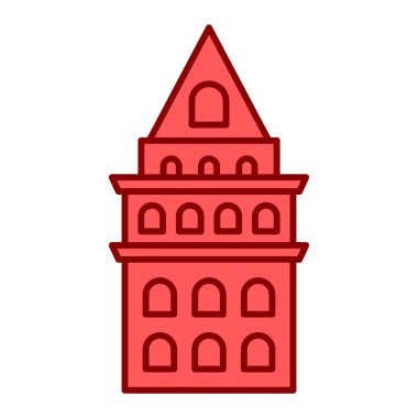 Yapı simgesinin vektör illüstrasyonu