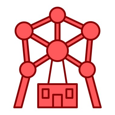 Seo ve teknoloji simgesinin vektör illüstrasyonu