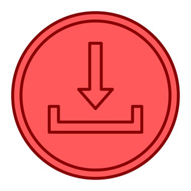 Eğilim biçimi izole edilmiş arkaplanda ok simgesi indir