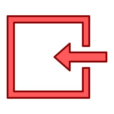 ok simgesinin vektör illüstrasyonu