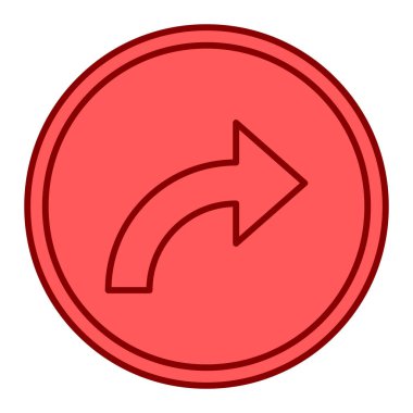 ok simgesi vektör illüstrasyonu