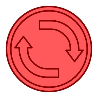 Bozuk para oku izole edilmiş ikon vektör illüstrasyon tasarımı