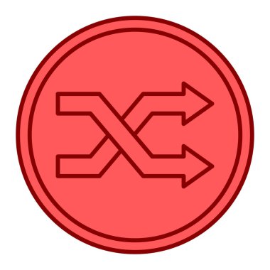 ok simgesinin vektör illüstrasyonu