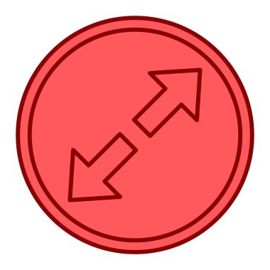 ok simgesi vektör illüstrasyonu