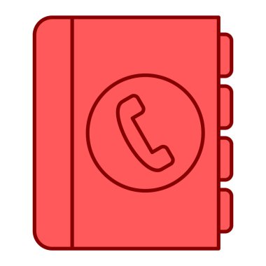 kitap simgesi vektör illüstrasyonu