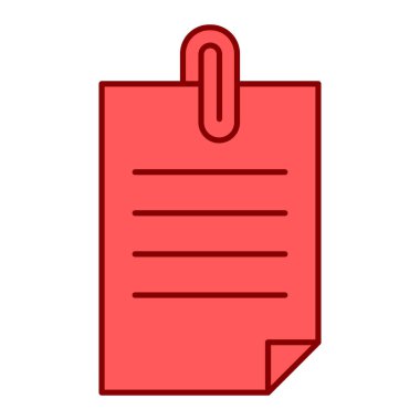 Not ve kalem ikonu vektör illüstrasyon tasarımlı pano