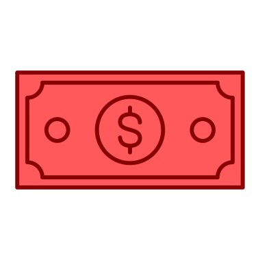 para nakit ikon vektör illüstrasyonu