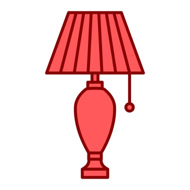 Lamba ikonu. vektör illüstrasyonu