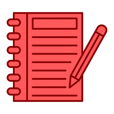 kalem simgesi vektör illüstrasyon tasarımı içeren dizüstü bilgisayar