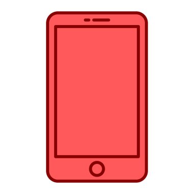 Akıllı telefon aygıtı teknoloji vektör illüstrasyonu