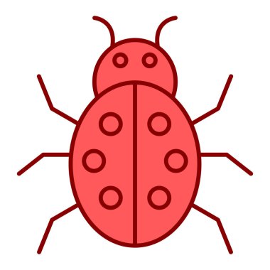 Uğur böceği vektör illüstrasyonuName