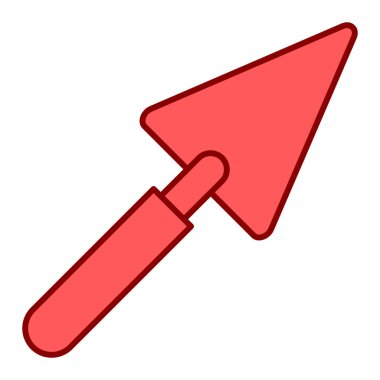 Trowel aracı vektör illüstrasyonu