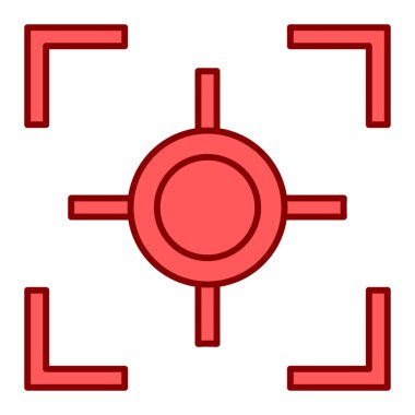 seo modern simgesinin vektör illüstrasyonu