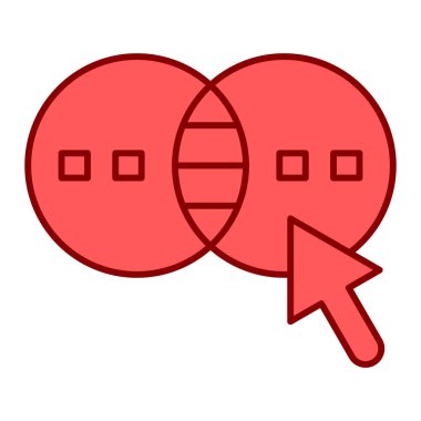 Sohbet kabarcığı vektör illüstrasyonu