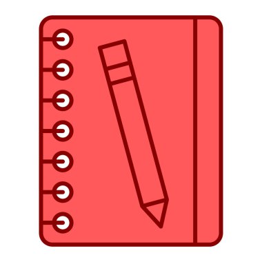 kalem simgesi vektör illüstrasyonu