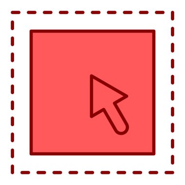 imleç simgesi vektör illüstrasyonu