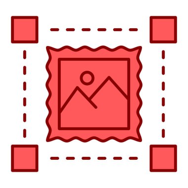 fotoğraf galerisi vektör illüstrasyonu