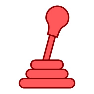 oyuncak simgesi, vektör illüstrasyonu basit tasarım