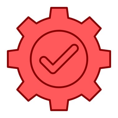 Teçhizat Web simgesi basit illüstrasyon