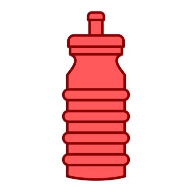 tuz kabı simgesi, mutfak vektörü illüstrasyonu