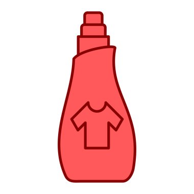 Temizlik hizmeti simgesi vektör illüstrasyon grafik tasarımı