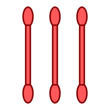 kırmızı ve beyaz tıbbi ekipman vektör illüstrasyon grafik tasarımı