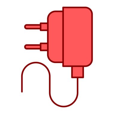 elektrik prizi simgesi. vektör illüstrasyonu