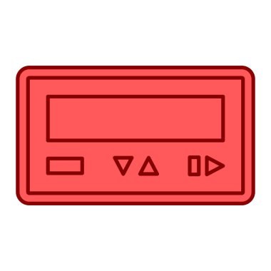 oyuncu, web simgesi basit illüstrasyon