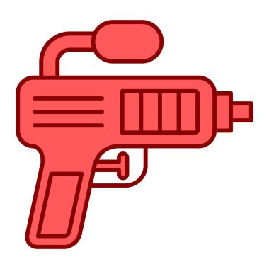 Silah ikonu. özet çizimi