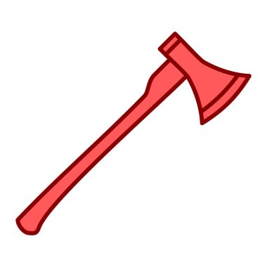 Balta simgesi. Vektör illüstrasyonu