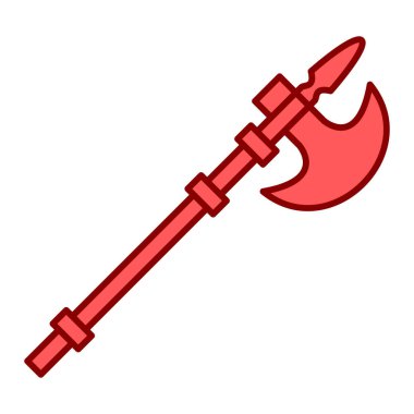 Bir itfaiyeci simgesinin vektör çizimi