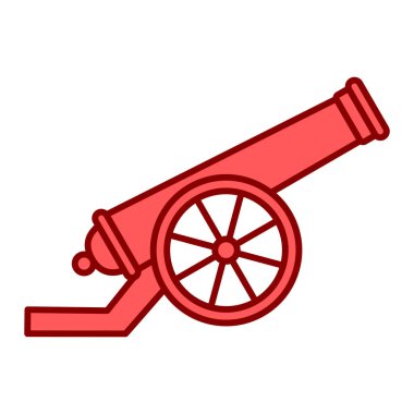 Savaş silahının vektör çizimi