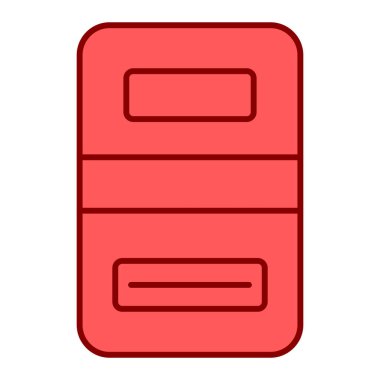 Modern b 'nin vektör illüstrasyonu eksik simgesi