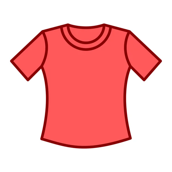 Tシャツのアイコン ベクターイラスト — ストックベクタ