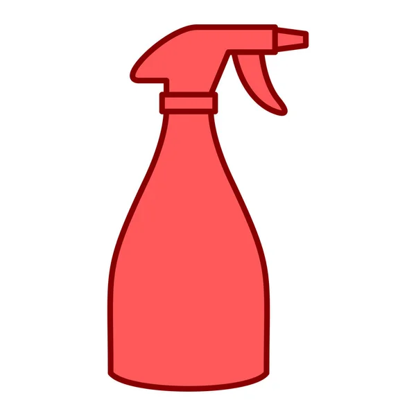 Reinigungsflüssigkeit Karikatur Der Sprühflaschenvektorillustration Isoliert Auf Weißem Hintergrund — Stockvektor