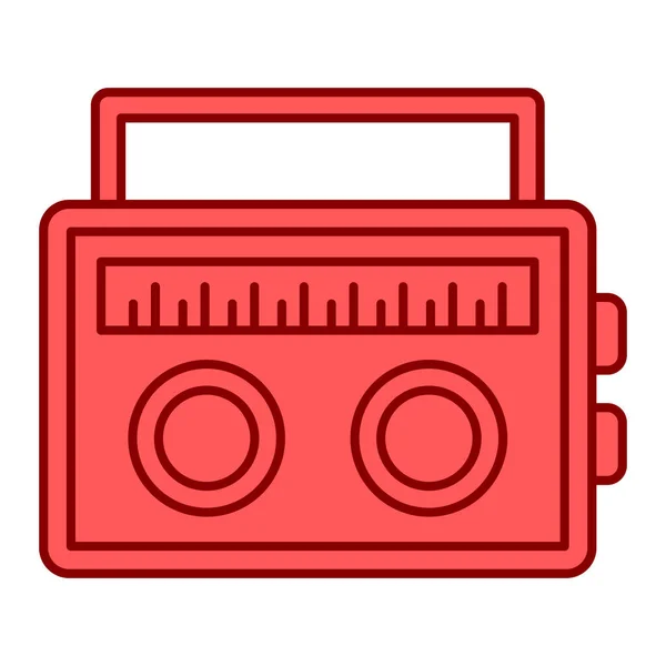 Music Tape Icon Vector Illustration Graphic Design — ストックベクタ