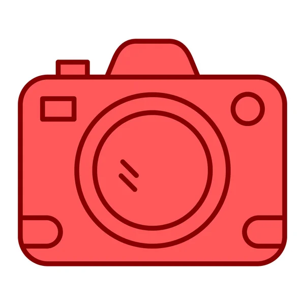 Icona Della Fotocamera Semplice Illustrazione Icone Vettoriali Del Dispositivo Fotografico — Vettoriale Stock