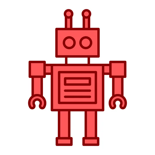 Robot Pictogram Vector Illustratie — Stockvector
