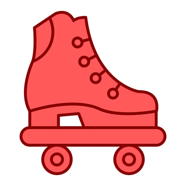 スケートだ Webアイコンシンプルなイラスト — ストックベクタ
