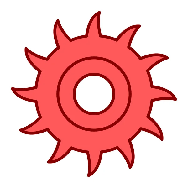 Значок Шестерни Простая Иллюстрация Векторных Значков Шестеренок Веб — стоковый вектор