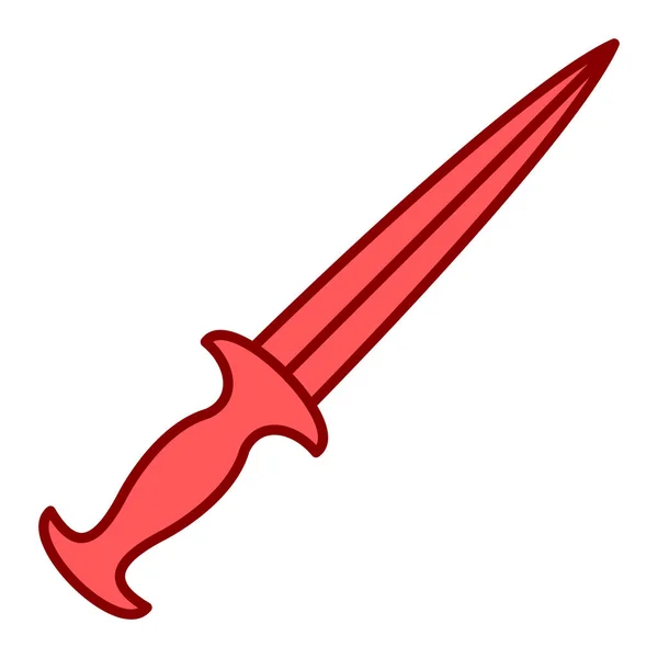 Ilustración Vectorial Icono Espada — Vector de stock