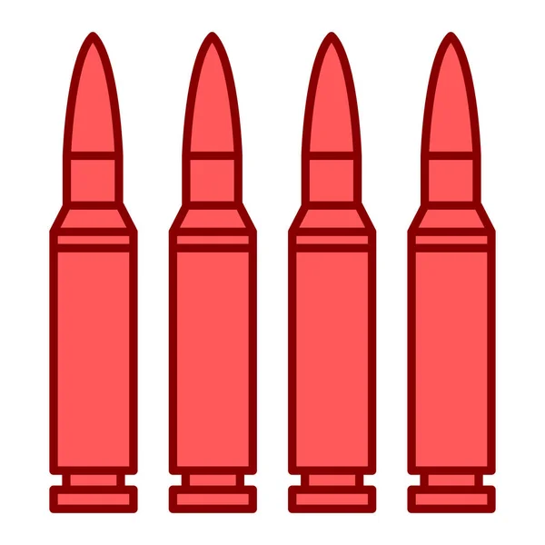 Uppsättning Kulor Ikon Isolerad Vit Bakgrund Internationell Krigssymbol Vektor Illustration — Stock vektor