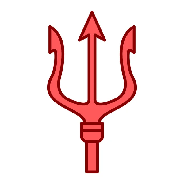 Vektorová Ilustrace Červené Trojúhelníkové Ikony — Stockový vektor