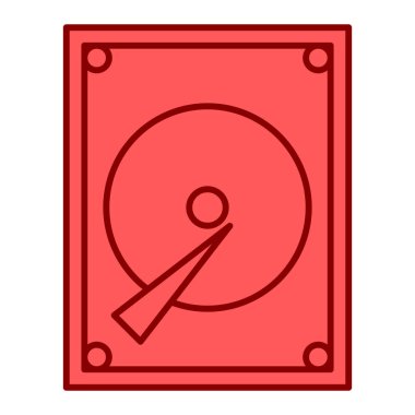 Okul çan simgesinin vektör illüstrasyonu