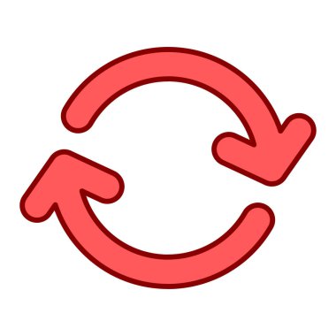 Okların ikon vektör resimlerini tazele