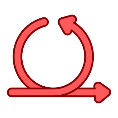 ok simgesi vektör illüstrasyonu