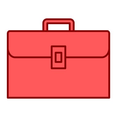 evrak çantası ikonu vektör illüstrasyonu