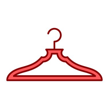 askı simgesi vektör illüstrasyonu