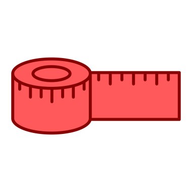 bant Ölçü simgesi vektör çizimi grafik tasarımı